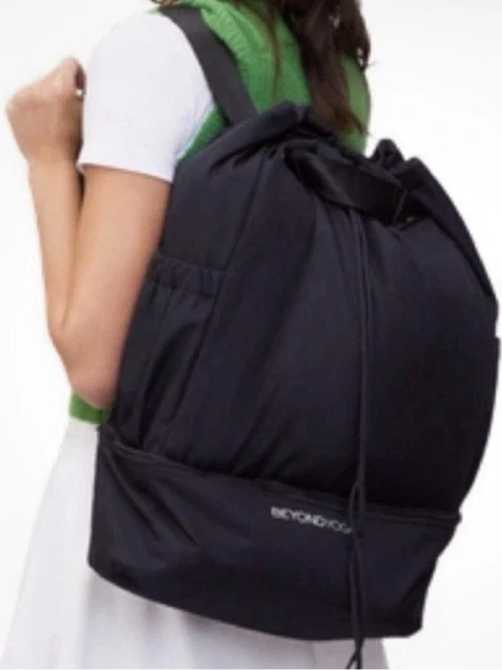 NEW Beyond Yoga Convertible Gym Bag Backpack Black $80 Retail
